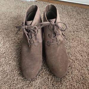 Ralph Lauren booties, size 10. Worn once